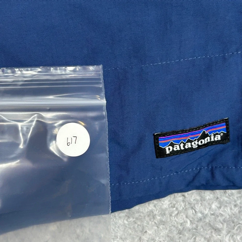 Patagonia Mens Baggies 7 Inch Shorts Stone Blue 58034 SP20 Medium(fit like‎ XL)